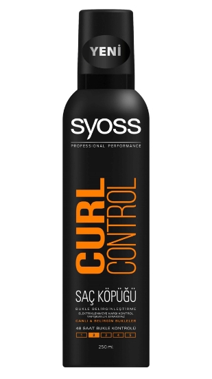 Syoss Curl Control- Bukle Belirginleştirici Köpük 250 Ml