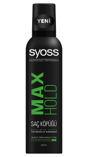 Syoss Saç Bakım Köpüğü 250Ml Max Hold