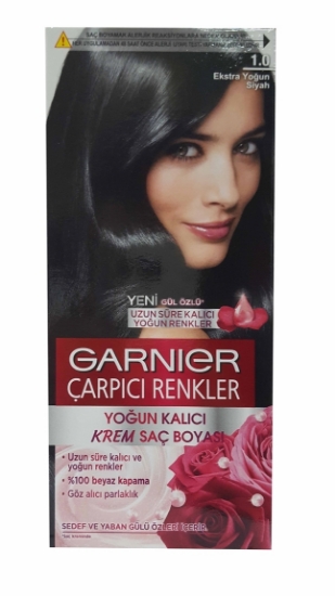 Garnier Çarpıcı Renkler 1.0 Eksta Yoğun Siyah Saç Boyası