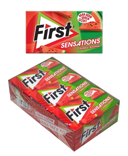 first, first sensations, first sakız, first karpuz, karpuzlu sakız, sakız