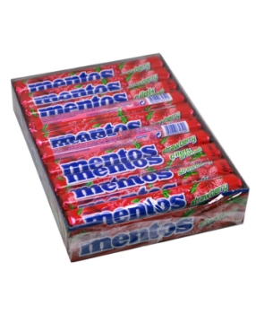 mentos, mentos şeker, mentos draje, çilekli şeker, çilekli mentos