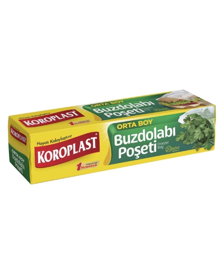 koroplast, koroplast buzdolabı poşeti, buzdolabı poşeti, saklama poşeti, buzluk poşeti, dipfiriz poşeti, deepfreeze poşeti, Koroplast Buzdolabı Poşeti orta Boy satın al, Koroplast Buzdolabı Poşeti orta Boy fiyat