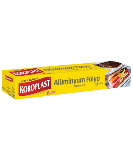 koroplast, alüminyum folyo, aliminyum folyo, alimünyüm folyo, Koroplast Alüminyum Folyo satın al, Koroplast Alüminyum Folyo fiyat