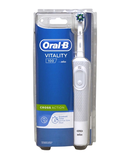 oral b, oralb, oral-b, şarjlı diş fırçası, şarj edilebilir diş fırçası, elektrikli diş fırçası, pilli diş fırçası, otomatik diş fırçası, oral b vitality 100 satın al, oral b corss action fiyat