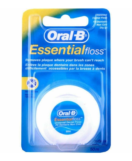 Oral-B, Diş İpi, Essential Floss, Nane, naneli, 50MT, 50m, 50 metre, diş arası temizliği, kaliteli diş ipi, diş eti sağlığı, sağlıklı diş etleri, parçalanmayan diş ipi, kopmayan diş ipi, komple ağız bakımı, diş eti temizliği, bakterileri temizler, , dişipi, disipi