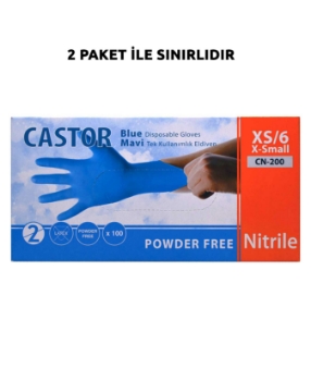 castor, iş eldiveni, mavi eldiven, tek kullanımlık eldiven, nitril eldiven, lastik eldiven, hijyenik eldiven, lastik eldiven çeşitleri, mavi lastik eldiven satın al, pudrasız eldiven