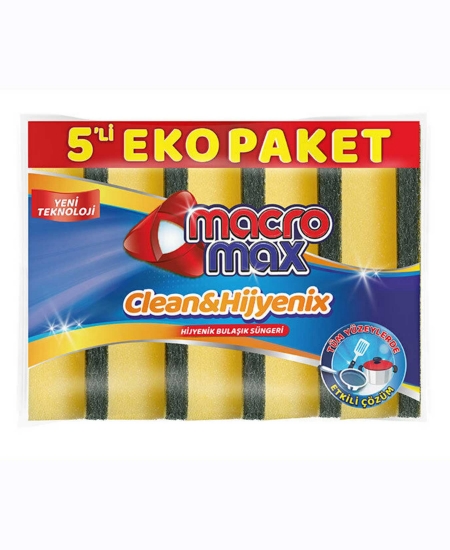 macromax, macro max, bulaşık süngeri, bulaşık süngeri fiyatları, yeşil sünger, sarı sünger, mutfak malzemeleri, bulaşık yıkama, temizlik ürünleri, bulaşık süngeri satın al