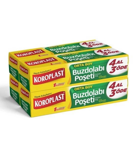 koroplast, koroplast buzdolabı poşeti, buzdolabı poşeti, saklama poşeti, buzluk poşeti, dipfiriz poşeti, deepfreeze poşeti, Koroplast Buzdolabı Poşeti orta Boy satın al, Koroplast Buzdolabı Poşeti orta Boy fiyat