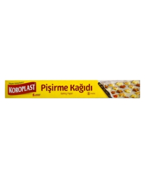 koroplast, koroplast pişirme kağıdı, pişirme kağıdı, yağlı kağıt, fırın kağıdı, fırın pişirme kağıdı, yanmaz pişirme kağıdı, yanmaz kağıt, yanmaz fırın kağıdı, Koroplast Pişirme Kağıdı 8 metre satın al, Koroplast Pişirme Kağıdı 8 metre fiyat