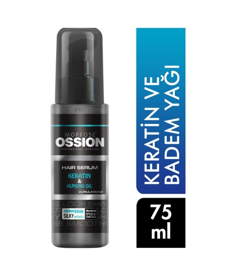 morfose, ossion, saç bakım serumu, erkek saç bakım ürünleri, berber saç bakım ürünleri, morfose berber ürünleri, keratinli saç bakım serumu, morfose 75 ml, kozmetik, toptan kozmetik