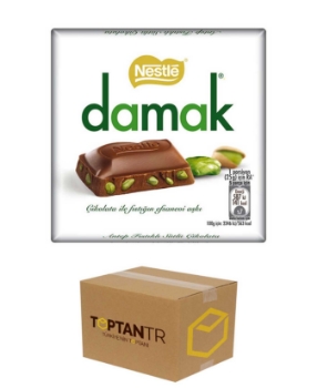 Nestle Damak Antep Fıstıklı Çikolata 100 g X 6'lı Paket