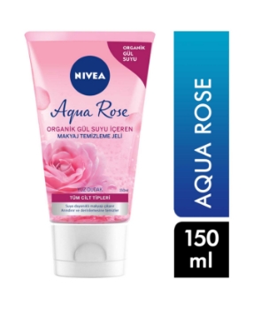 Nivea Aqua Rose Makyaj Temizleme Jeli 150 ml Gül Suyu İçeren