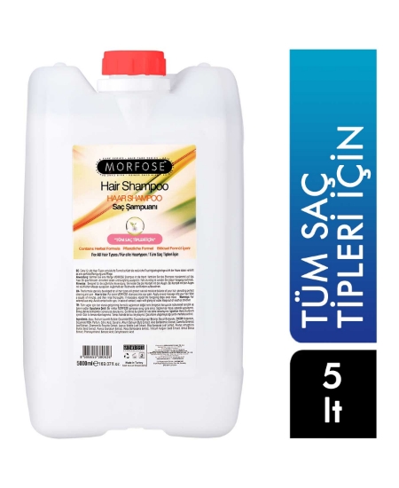 Morfose , şampuan, toptan şampuan, kuaför şampuanı, kiloluk şampuan, kozmetik, toptan kozmetik, kuaför ürünleri, berber ürünleri, 5 litre şampuan