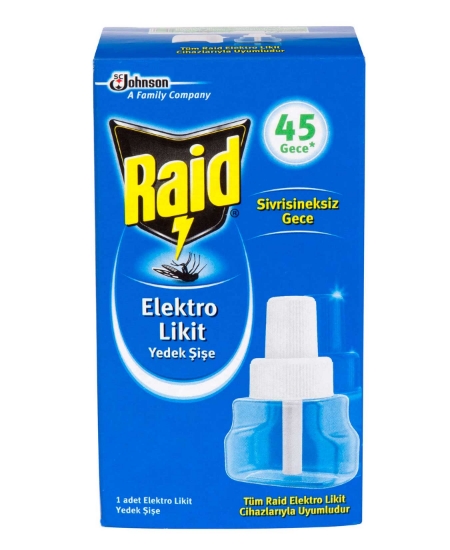 Raid Elektro Likit 45 Gece Yedek