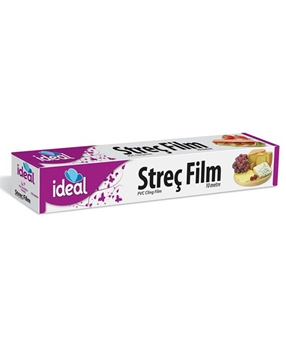 İdeal, streç film, şeffaf folyo, streç poşet, yiyecek poşeti, saklama poşeti, İdealStreç Film satın al, İdealStreç Film fiyat