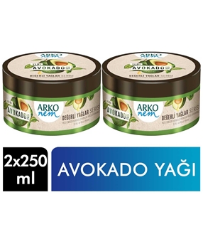 Arko Nem Avokado Yağı El ve Vücut Kremi 2li Set x 250 ml