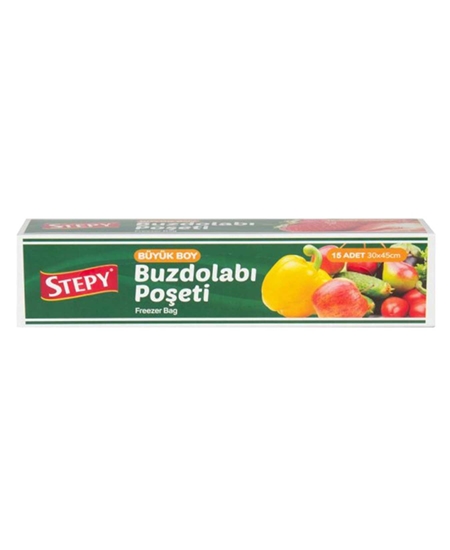 Stepy , Stepy buzdolabı poşeti, buzdolabı poşeti, saklama poşeti, buzluk poşeti, dipfiriz poşeti, deepfreeze poşeti, Stepy Buzdolabı Poşeti Büyük Boy satın al, Stepy Buzdolabı Poşeti Büyük Boy fiyat, Büyük boy buz dolabı poşeti, buzdolabı poşetleri, buzdolabi posetleri