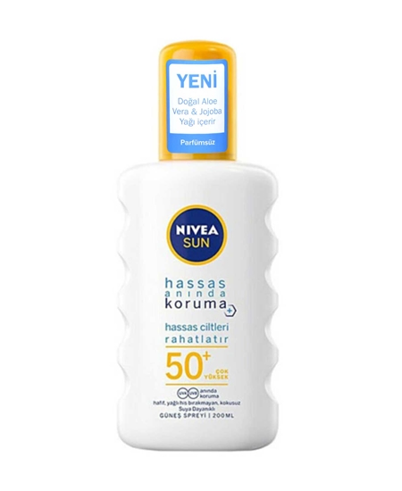 nivea, nivea sun, gunes kremi, gunes yagi, gunes spreyi, bronzlasma, gunes korumasi, hassas cilt gunes kremi