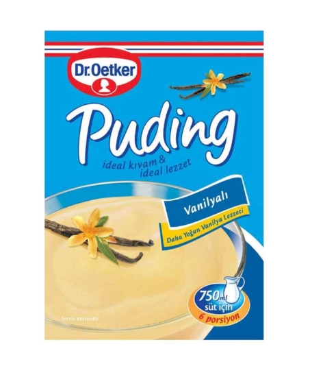 dr.outker, puding, tatlı, toz tatlı, hazır tatlı, tatlı malzemeleri, puding tozu, Vanilyalı puding, puding satın al, toptan tatlı satın al, puding tarifi, toptan gıda