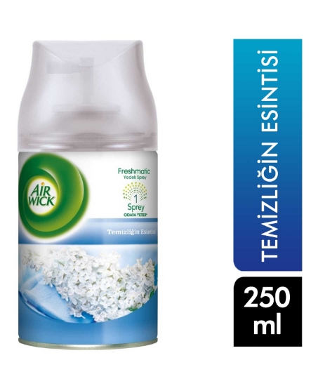 Airwick, Freshmatic, temizliğin esintisi, Yedek, white flowers, refill, fm, freşmatik, airwick yedeği, taptaze kokular, bahar kokuları, frezya, yasemin, manolya kokusu, fresh koku, oda ferahlatıcı, kötü kokuları giderir, room scent, 25ml, cool linen