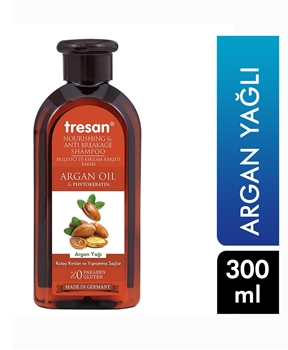 tresan,tresan argan yağı ve kırılma karşıtı bakım şampuanı 300 ml,saç bakım şampuanı,kepeğe karşı etkilli,yağlı saçlar için 300 ml,bakım şampuanı, şampuanlar,toptan satın al,toptan tr