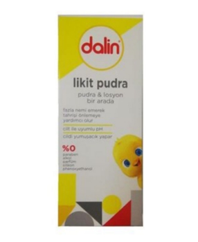 dalin,dalin likit pudra 100 ml,bebek pudrası,anne bebek,bebek anne,pudra,pudralar,kokulu pudra 100 ml,bebek pudrası,cocuk pudrası,beyaz pudra,toptan satın al,toptantr,toptan mağazacılık