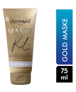 dermokil,Dermokil Kil İçerikli Gold Maske 75 ml,gold,maske,75 ml,kozmetik ürünleri,bakım ürünleri,erkek bayan,bayan erkek,cilt bakım ürünleri,kozmetik ürünler,vücüt,kişisel bakım, bakım ürünleri,toptan satın al,toptan kozmetik,toptan tr,toptan mağazacılık