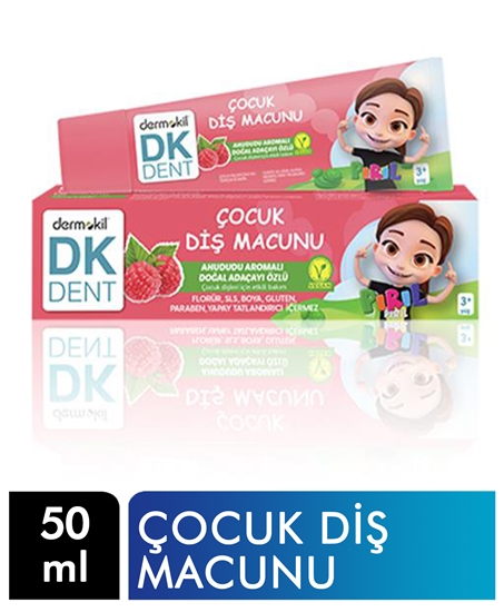 dermokil,dermokil pırıl ahadudu  Aromalı Çocuk Diş Macunu 50 ml,çocuk diş sağlığı,diş macunu,cocuk ağız bakım,toptan satın al,toptan kozmetik