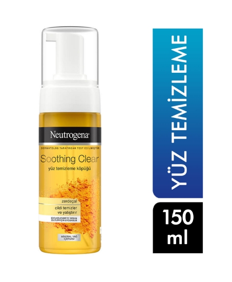 Neutrogena,Neutrogena soothing clear yüz temizleme köpüğü,150 ml,clear,yüz temizleme,jel,jeller,150 ml,kozmetik ürünleri,toptan kozmetik,kozmetik,toptan satın al,toptan tr,toptan mağazacılık,