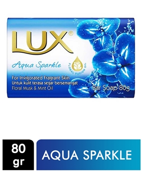 Lux Sabun 80 gr Aqua Sparkle