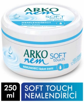 Arko Nem Soft Touch Nemlendirici Bakım el ve Vücut Kremi 250 ml