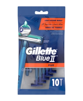 Gillette Blue 2 Plus Tıraş Bıçağı 10'lu Poşet