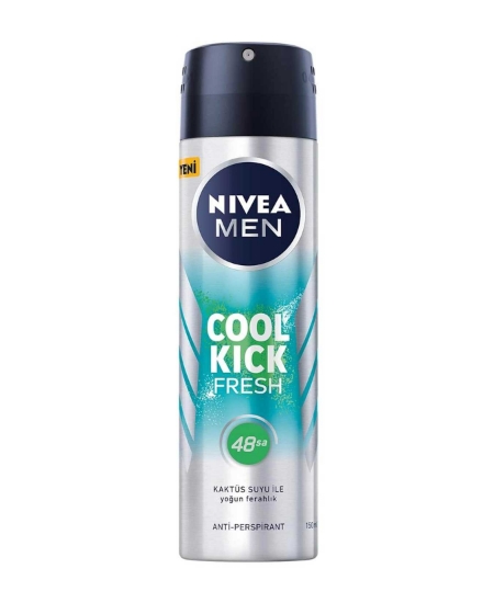 nivea, nivea dedorant, nivea Erkek deodorant, Erkek deodorant, ter kokusu önleyici, ter önleyici, nivea cool kick 150 ml satın al, nivea cool kick 150 ml fiyat, toptan kozmetik, kozmetik ürünleri, deodorant fiyatları, toptan nivea, nivea fiyatları