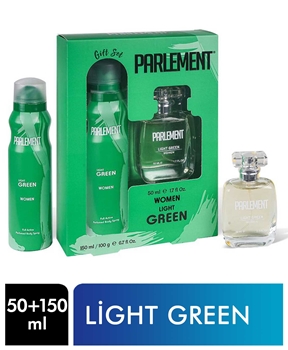 Parlement Kadın Parfüm 50 ml + Doedorant 150 ml Light Green,erkek parfüm,parfümler,erkek parfümleri,parfüm fiyatları,kozmetik ürünleri,toptan kozmetik,toptan satın al,toptantr,toptan mağazacılık