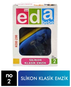 Lüx,Lüx Eda Bebe Silikon Klasik Emzik No:2,bebek ürünleri,anne bebek,emzikler,2 numara emzik,toptan satın al,toptantr,toptan mağazacılık