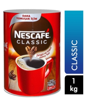 nescafe, neskafe, kahve, toz kahve, çözünebilir kahve, nescafe classic, neskafe klasik, toptan kahve, kahve fiyatları, kiloluk kahve, 1 kg nescafe, 1 kilo neskafe