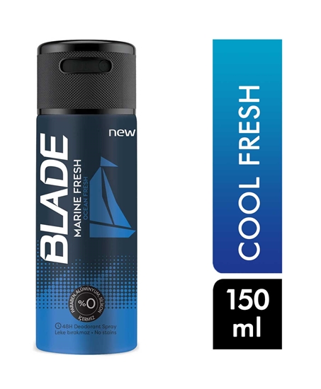 Blade,Blade Deodorant 150 ml Marıne Fresh,ter önleyici,ter giderici,parfüm,ter giderici,greenMarıne Fresh hayal fiyatları,kozmetik ürünleri,deodorant çeşitleri,toptan kozmetik,toptan satın al,toptantr,toptan mağazacılık,toptan kozmetik