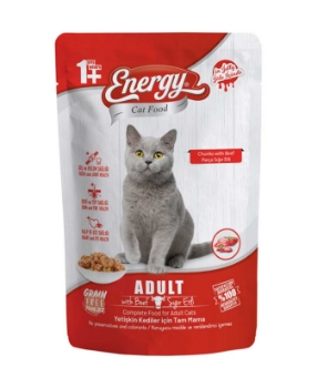 Energy ,enerji Kedi maması 400 gr,sığır parça etli,pet shop,pet shop ürünleri,toptan satın al,toptan tr,toptan pet shop,toptan mağazacılık, ıslak mama, Kedi mamaları, Kedi maması fiyatları, toptan Kedi maması