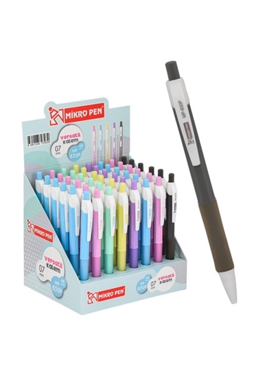 Mikro 830P Pastel Versatil Kalem 0.7 mm 48'li Paket