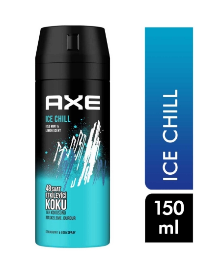 Axe,Axe Deodorant Sprey erkek 150 ml Ice Chill,apIce Chillollo,sprey,erkek,deodorant,sprey,kozmetik ürünleri,doedorant fiyatları,doedorant çeşitleri,axe deodorant fiyatları,toptan kozmetik,toptan satın al,toptantr,toptan mağazacılık