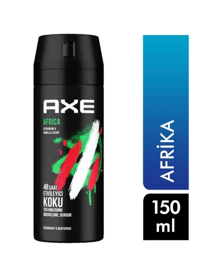 Axe,Axe Deodorant Erkek 150 ml Afrika,axe doedorant,axe doedorant çeşitleri,kozmetik ürünleri,ter önleyici,ter giderici,parfüm,axe doedorant erkek fiyatları,toptan kozmetik,toptan satın al,toptantr,toptan mağazacılık