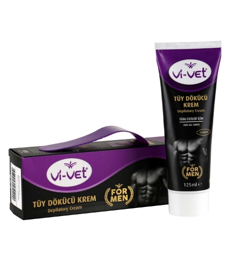 Vivet Tüy Dökücü Krem 125 ml For Men