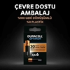 Duracell Optimum Aa Alkalin Pil, 1,5 V Lr6 Mn1500, 6’li Paket