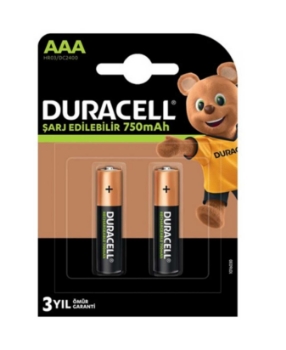 Duracell, durasel, duracel, 750 mAH pil, Şarj Edilebilir Kalem Pil, şarjlı aaa pil, şarjlı pil, doldurulabilir pil, duracell şarjlı pil satın al, duracell şarjlı pil fiyat