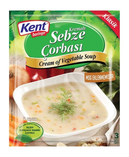 Kent Boringer Kremalı Sebze Çorbası 65 gr