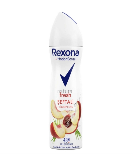 Rexona Deodorant 150 ml Kadın Natural Fresh Şeftali ve Limon Otu