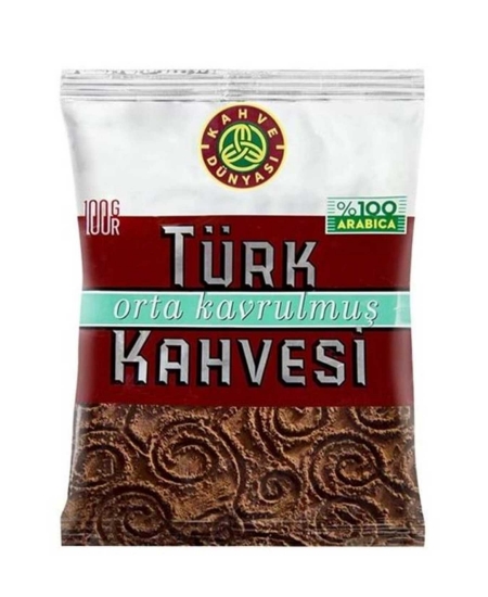 kahve dünyası, türk kahvesi, orta kavrulmuş türk kahvesi, çekilmiş türk kahvesi, türk kahvesi satın al, kahve fiyatları, kahve çekirdekleri, toptan kahve, toptan gıda, 100 gram türk kahvesi, 100 gram çekilmiş kahve