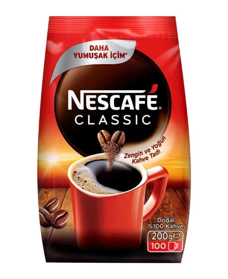 nescafe, neskafe, kahve, toz kahve, çözünebilir kahve, nescafe classic, neskafe klasik