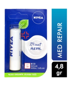 nivea, dudak koruyucu, dudak nemlendirici, çatlamış dudak için krem, çatlak kremi, nemlendirici krem, dudak kremi, dudak koruması, nivea med repair dudak koruyucu