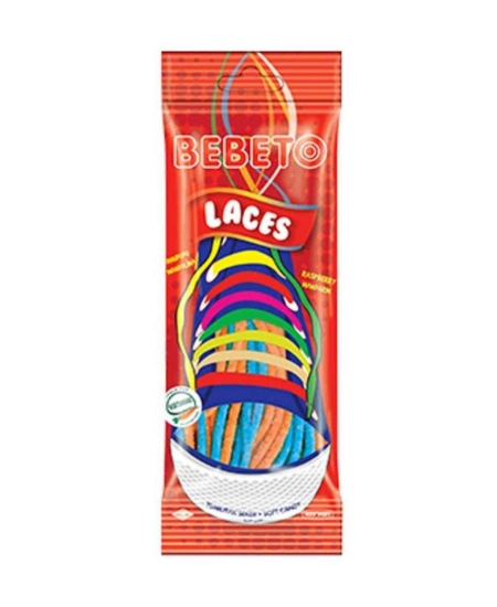 bebeto,bebeto laces şekerleme,bebeto ahududu mandalina,şekerleme,75 gr,Bebeto Laces Şekerleme 75 gr Ahududu Mandalina